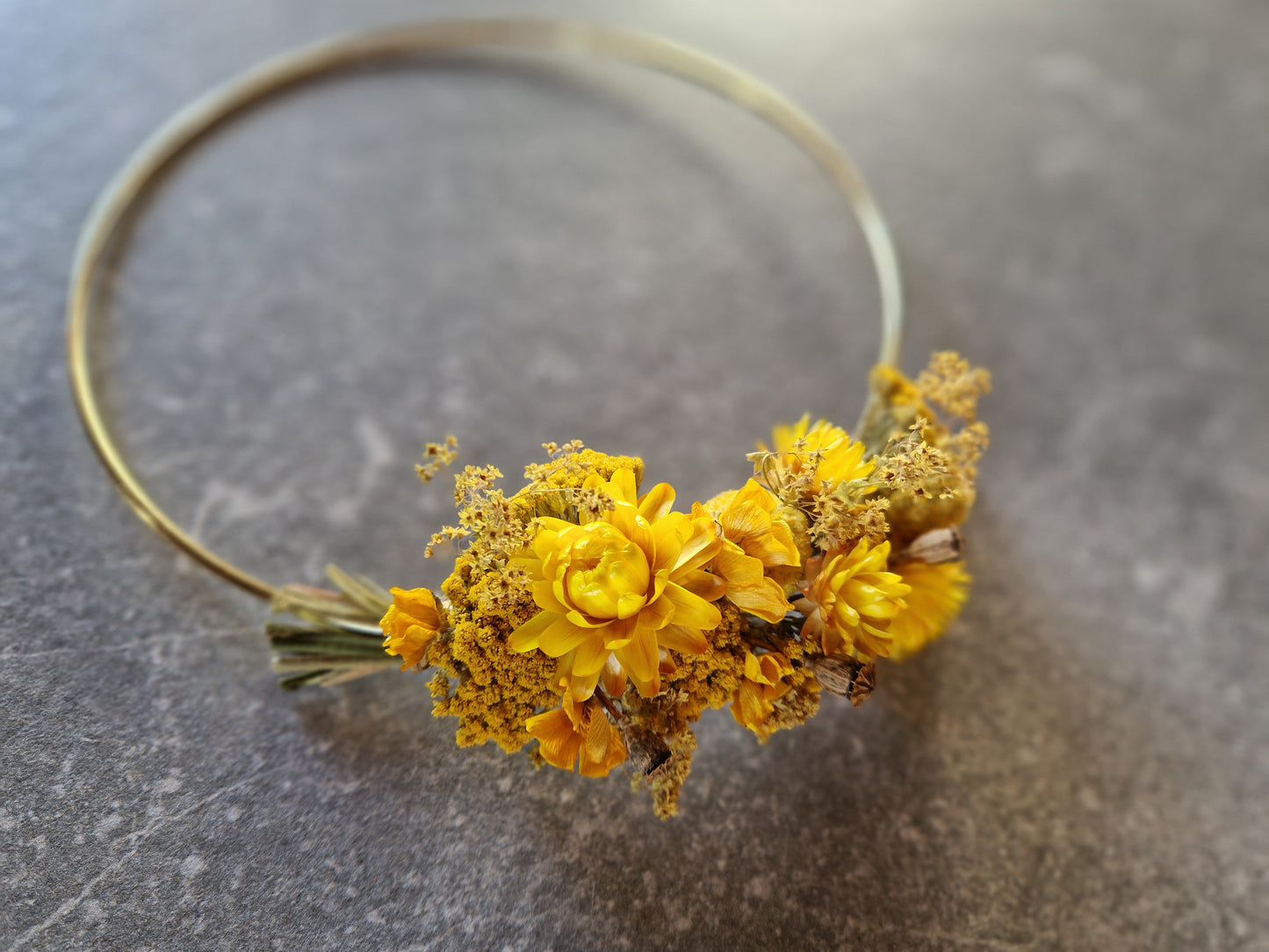 Dried Flower Wreath - Sunlight