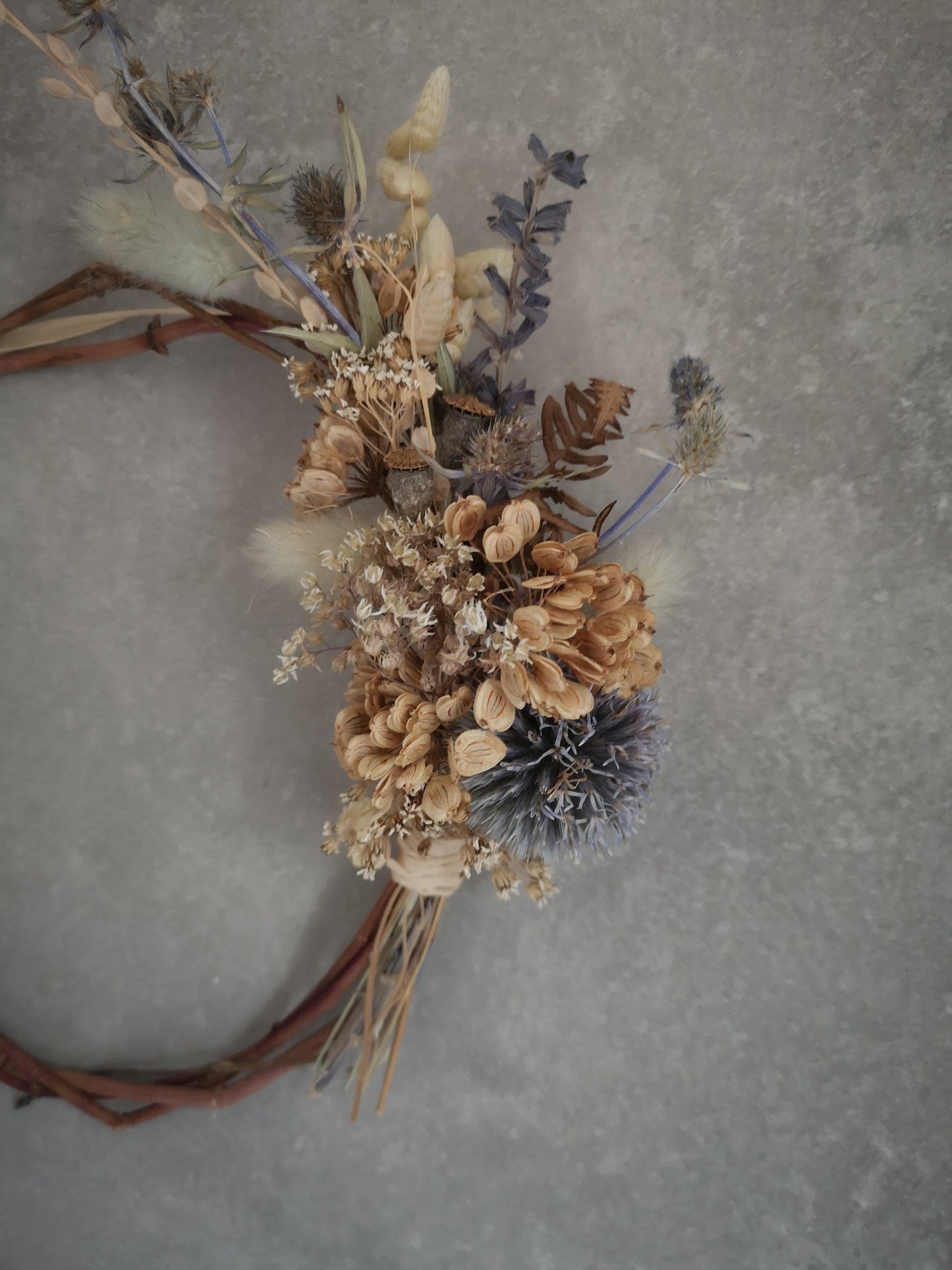 Dried Flower Wreath - Moonlight