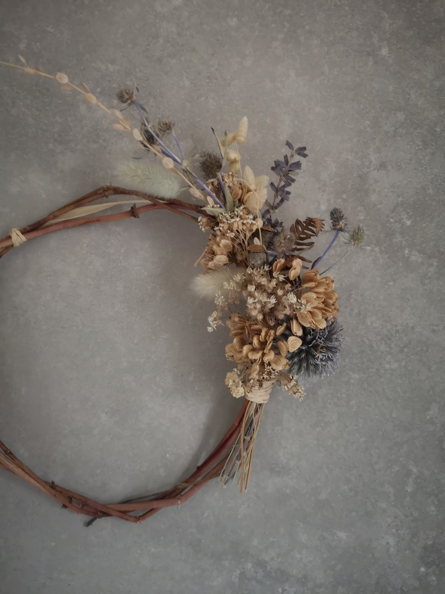 Dried Flower Wreath - Moonlight